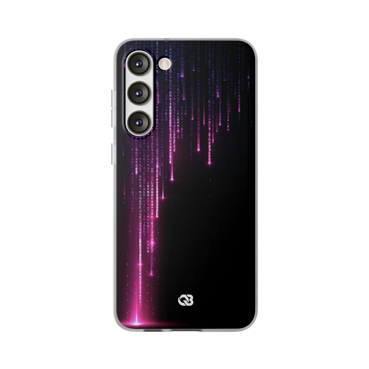 Binary Cascade · Lite Phone Case for Samsung · Black