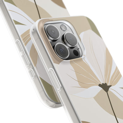 Beige Lite Phone Case for iPhone - Sage Linen Magnolia