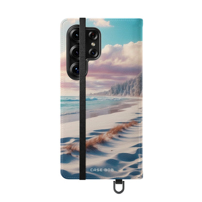 Lumiset jalanjäljet - Samsung S25 Ultra Case - Lompakkokotelo