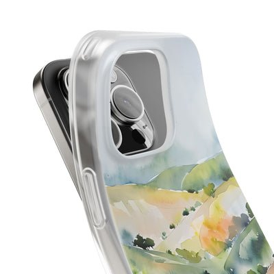 Sage Rolling Hills · Soft Phone Case for iPhone