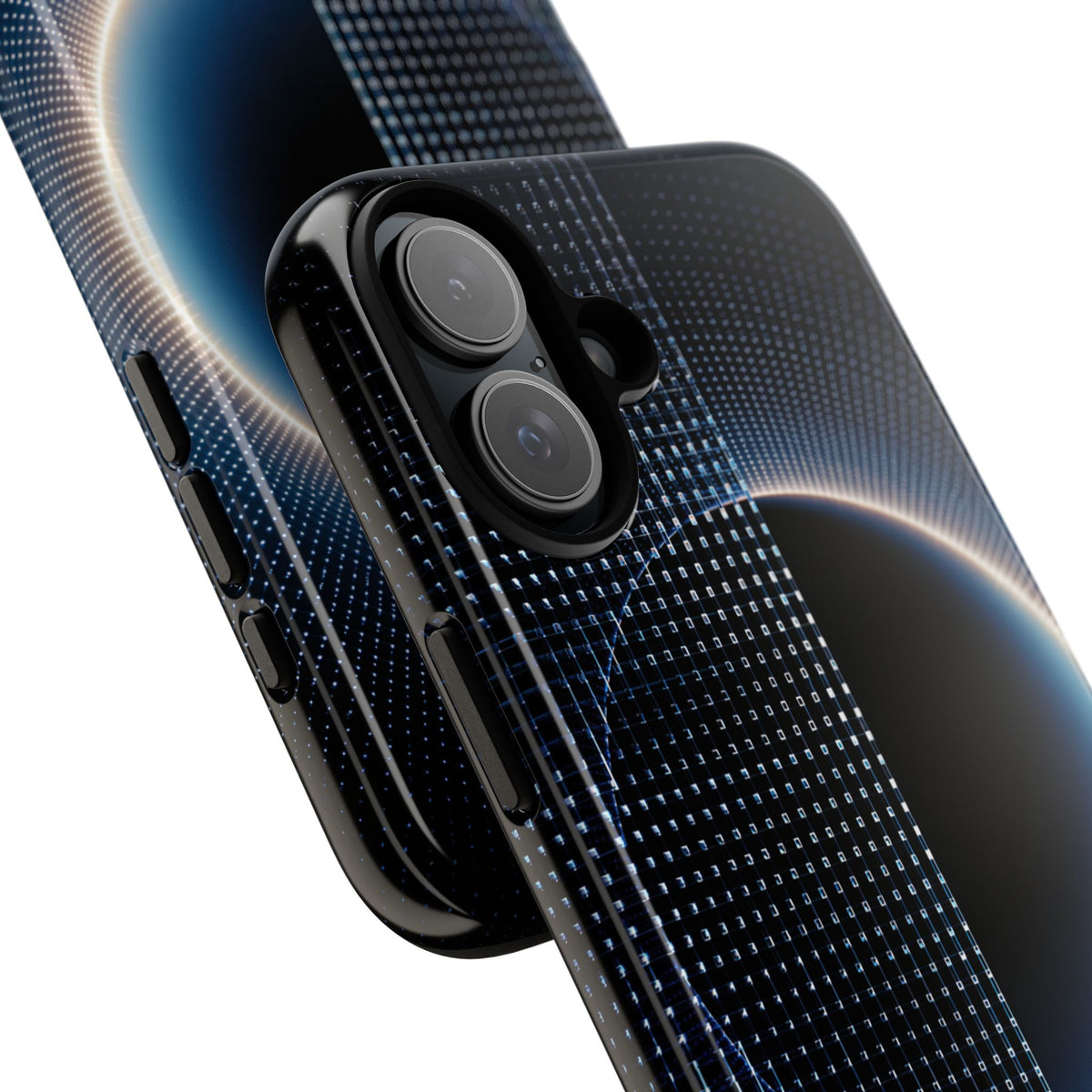 Luminous Meridian · Tough Phone Case for iPhone · Black
