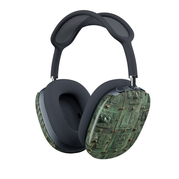 Dynastic Bronze Relief · Hard Case for AirPods Max · Green