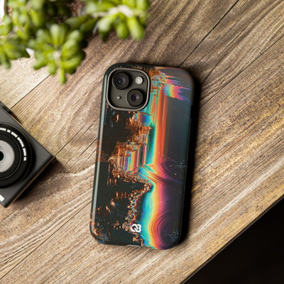 Prismatic Circuit · Tough Phone Case for iPhone · Black