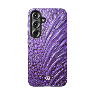 Violet Liquid Gel · Tough Phone Case for Samsung · Purple