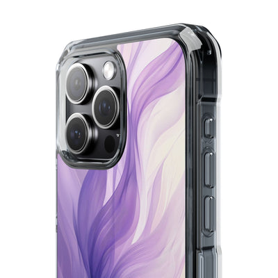 Amethyst Silk Waves · Impact Phone Case for iPhone · Magsafe