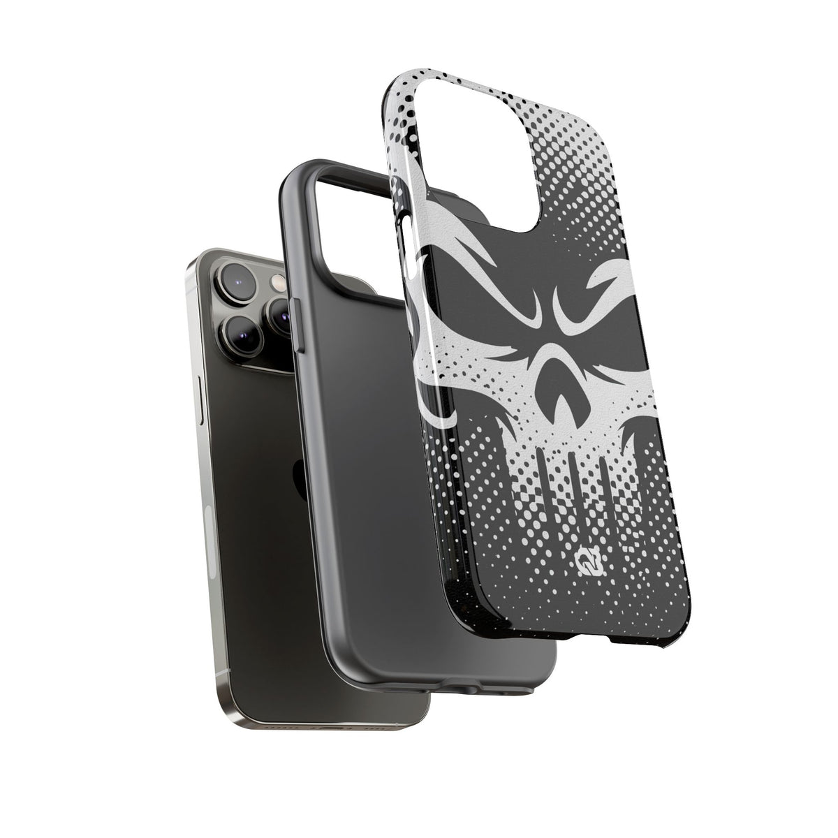 Phantom Halftone · Tough Phone Case for iPhone · Black