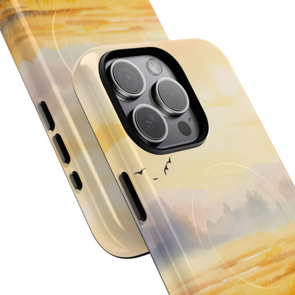 Glødende Solopgang iPhone 15 Pro Max Cover - Tough+