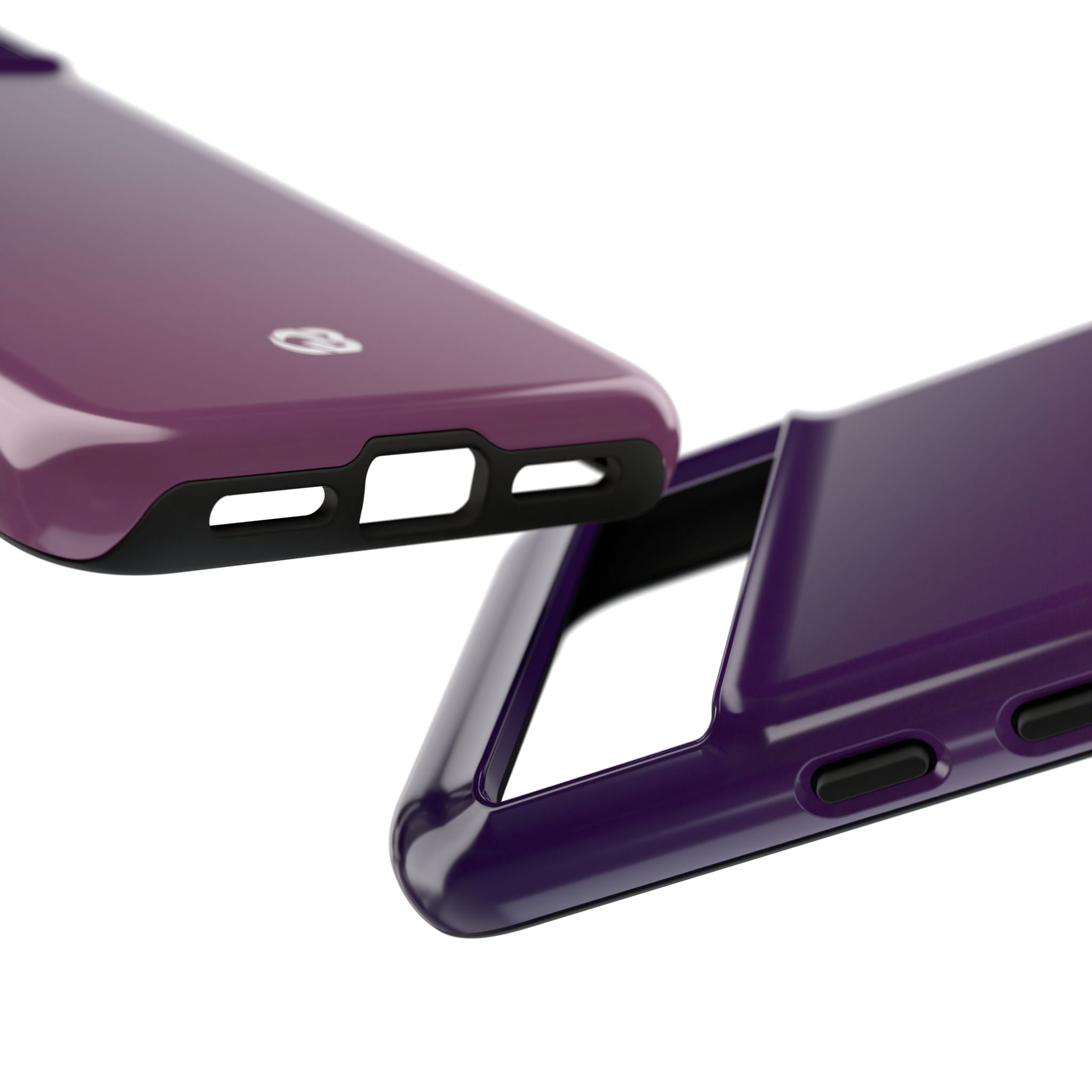 Purple Tough Phone Case for Google Pixel - Nocturnal Plum Fade