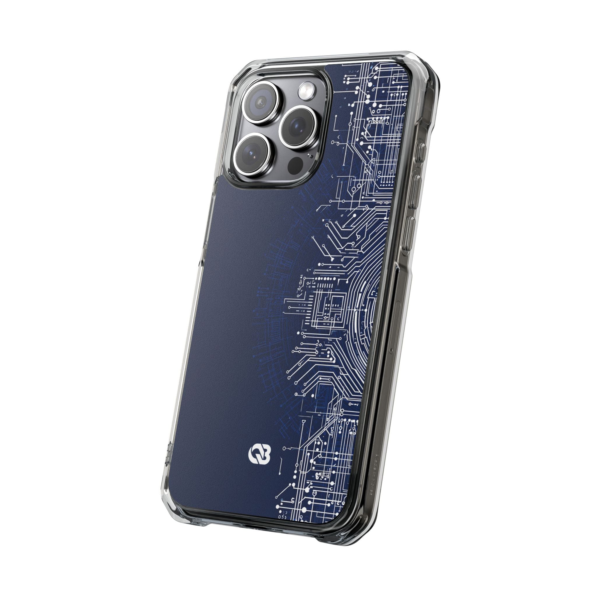 Blue Impact MagSafe Phone Case for iPhone - Cobalt Circuit Logic