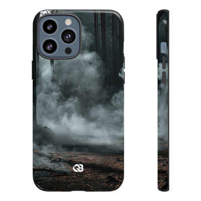 Shadowed Pine Mist · Tough Phone Case for iPhone · Black