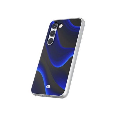 Blue Lite Phone Case for Samsung - Electric Cobalt Flow