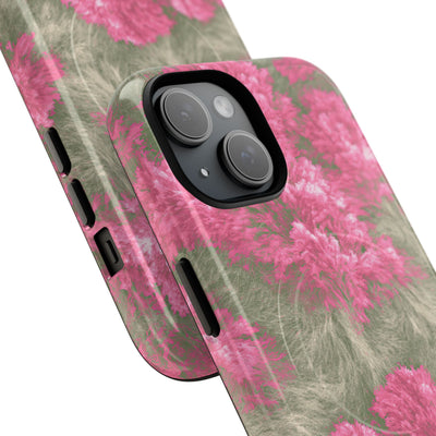 Digital Blossom · Tough 2.0 Magnetic Phone Case for iPhone · Pink