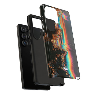 Prismatic Circuit · Tough Phone Case for Samsung · Black