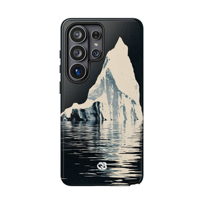 Blue Tough Phone Case for Samsung - Frozen Navy Monolith