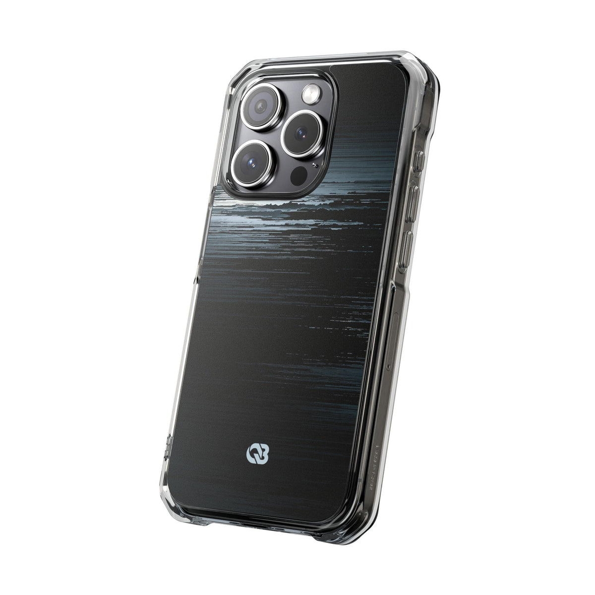 Orbital Horizon · Clear Impact Magnetic Phone Case for iPhone ·  Black
