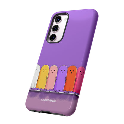 Colorful Ghosts Samsung S23 Plus Case - Tough
