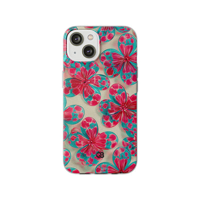 Lucite Jelly Bloom · Lite Phone Case for iPhone ·  Pink