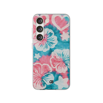 Tropical Hibiscus Bloom · Lite Phone Case for Samsung · Teal