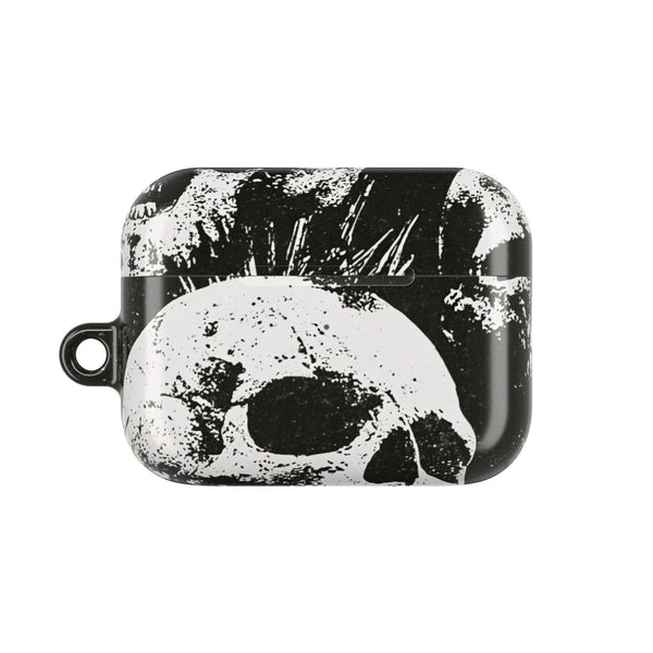 Punk Skull Riot · Hard Case for AirPods & AirPods Pro · Black