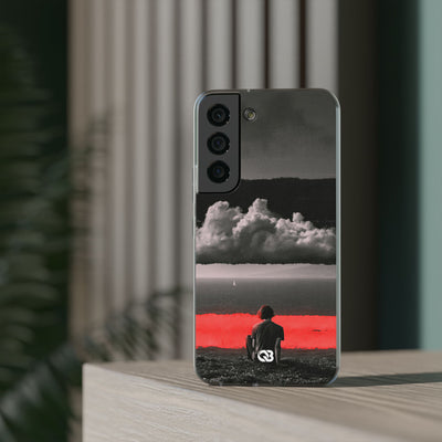 Crimson Horizon · Lite Phone Case for Samsung · Black
