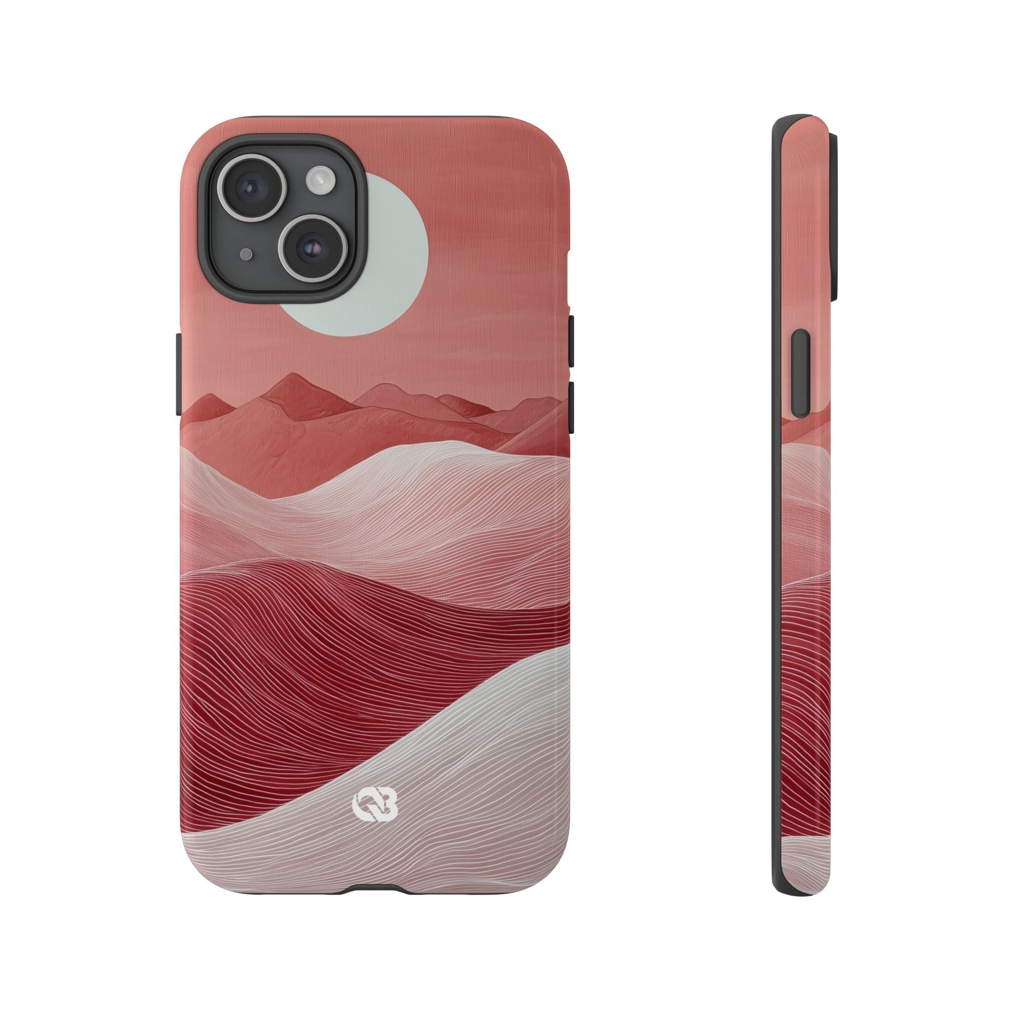 Crimson Dune Horizon · Tough Phone Case for iPhone
