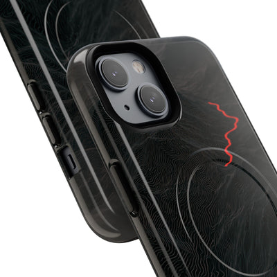 Crimson Ridge Pass · Tough 2.0 Magnetic Phone Case for iPhone · Black