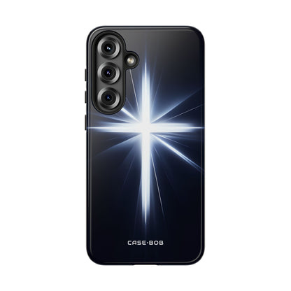 Glowing Crossburst Samsung S25 Plus Case - Tough