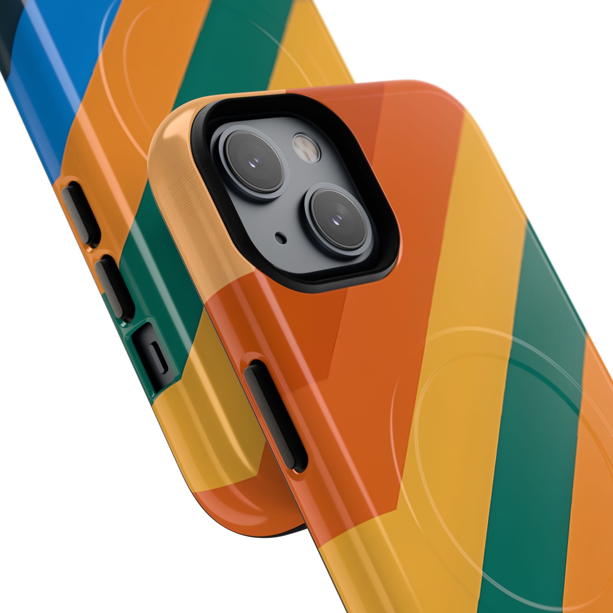 Retro Ridge Lines · Tough+ Magsafe