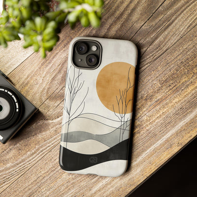Burnt Horizon Lines · Custodia Tough per iPhone