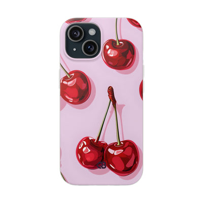 Ruby Gloss Cherry · Soft Custodia per iPhone