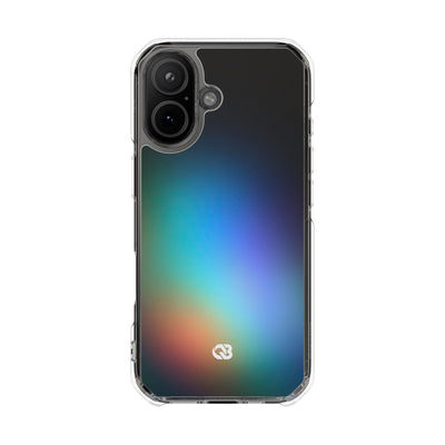 Black Impact MagSafe Phone Case for iPhone - Electric Prism Grain
