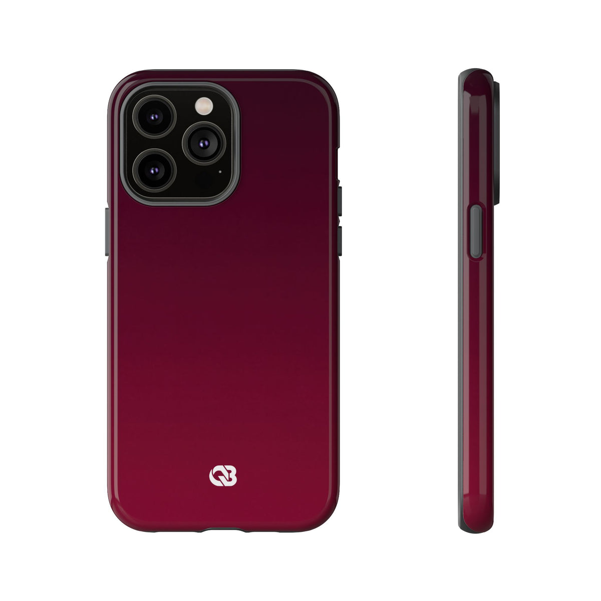 Bordeaux Spectrum · Tough Phone Case for iPhone · Red