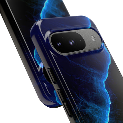 Electric Azure Drift · Tough Phone Case for Pixel ·  Blue