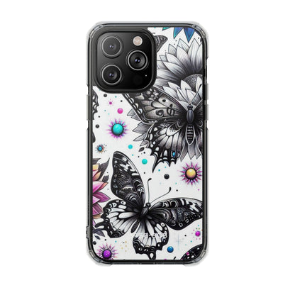 Butterfly Bloom iPhone 14 Pro Max Cover - Impact