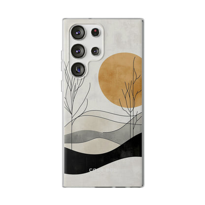 Orange Halo Samsung S23 Ultra Case - Soft