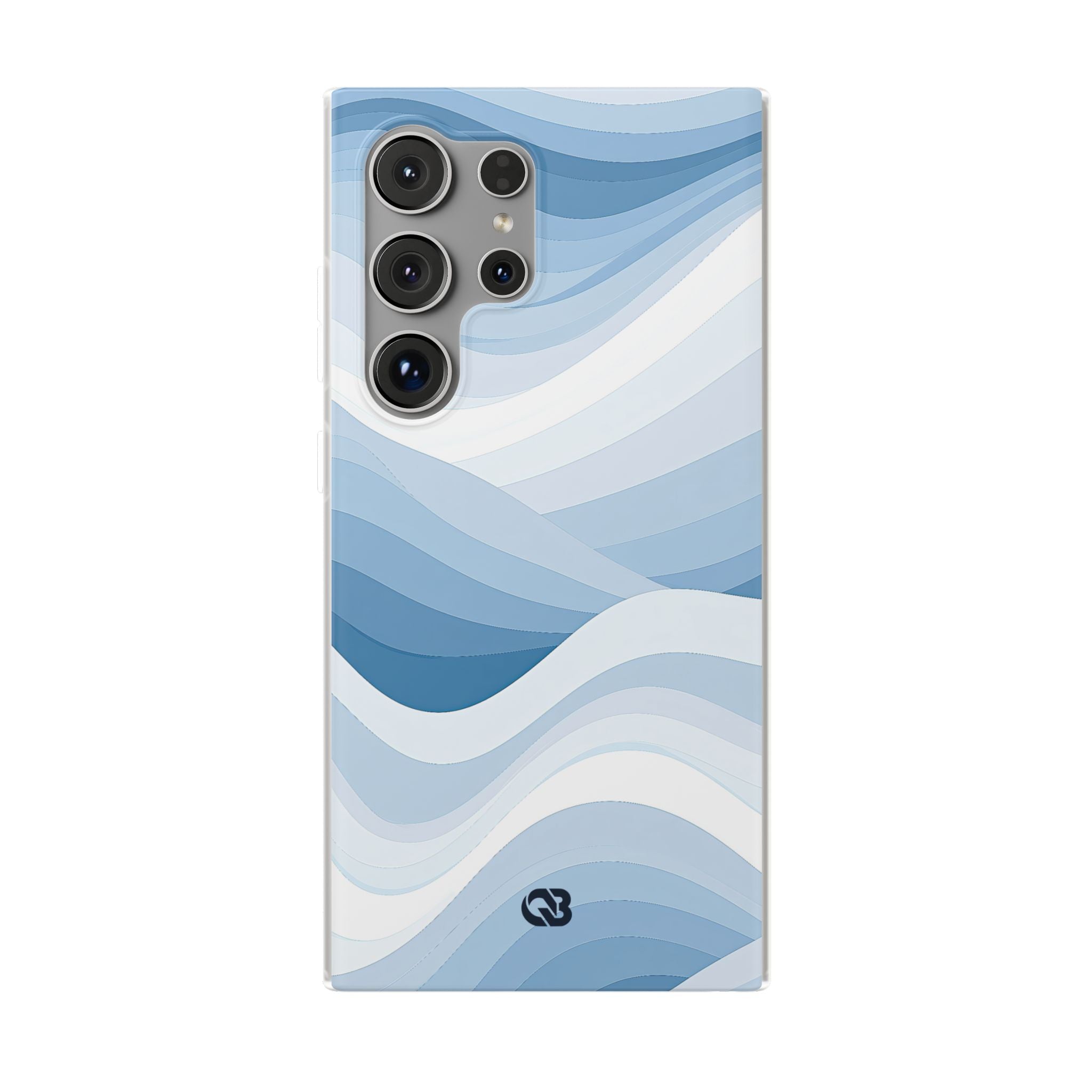 Blue Lite Phone Case for Samsung - Glacial Indigo Flow
