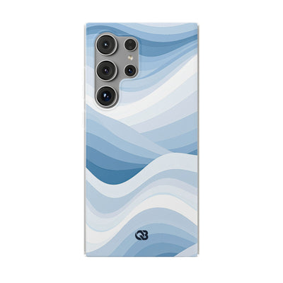 Blue Lite Phone Case for Samsung - Glacial Indigo Flow