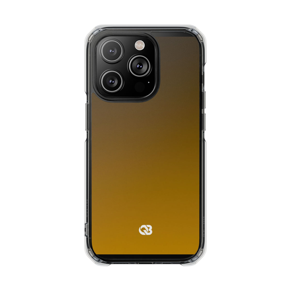 Golden Umber · Clear Impact Magnetic Phone Case for iPhone · Gold
