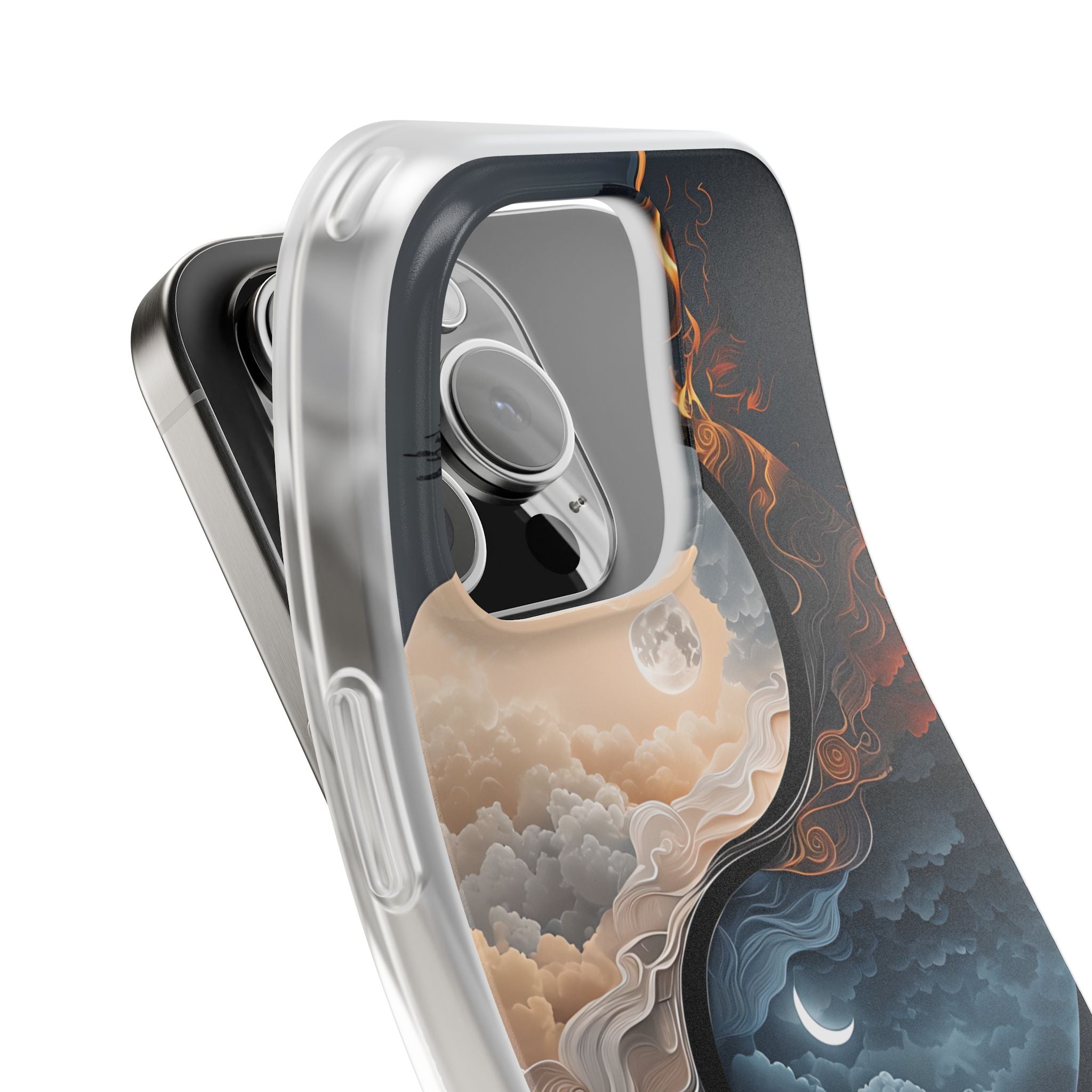 Cloud Ember Balance · Soft Handyhülle für iPhone