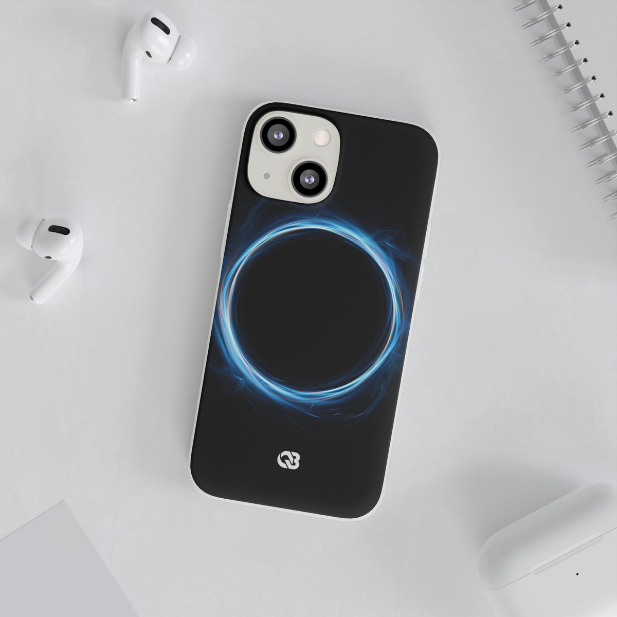 Luminous Corona · Lite Phone Case for iPhone ·  Blue