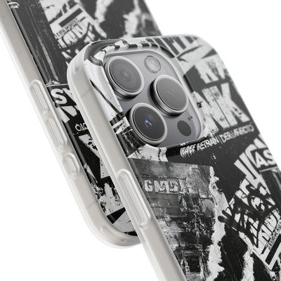 Underground Punk Collage · Lite Phone Case for iPhone ·  Black