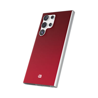 Red Lite Phone Case for Samsung - Crimson Velvet Fade
