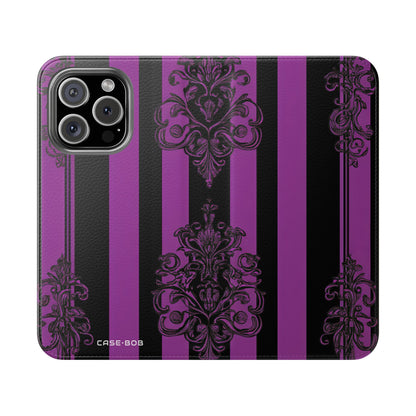 Baroque Stripes - iPhone 16 Pro Case - Wallet
