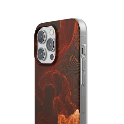 Amber Filament · Lite Phone Case for iPhone ·  Orange