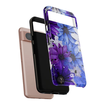 Ink Splatter Blooms · Tough Phone Case for Google Pixel