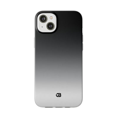 Noir Ombre Fade · Lite Phone Case for iPhone ·  Black