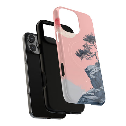 Crimson Moon Tree iPhone 16 Pro Max Case - Tough+