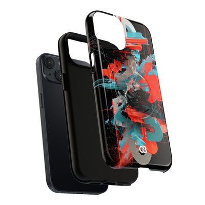 Fragmented Cyber Core · Tough 2.0 Magnetic Phone Case for iPhone · Black