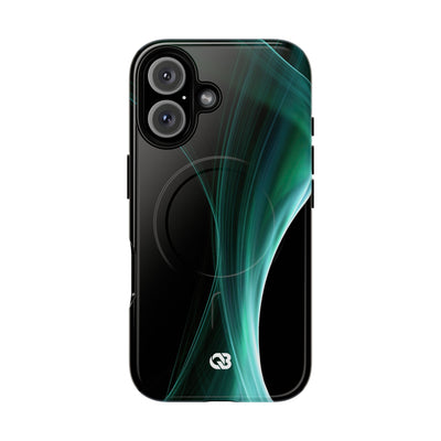 Emerald Lumen · Tough 2.0 Magnetic Phone Case for iPhone · Green