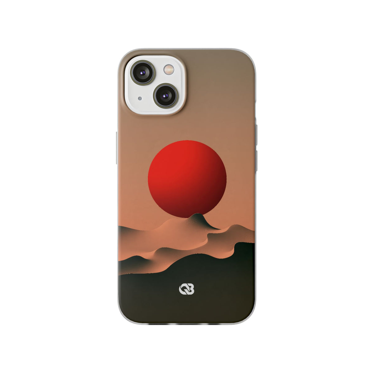 Crimson Sol Ridge · Lite Phone Case for iPhone ·  Red